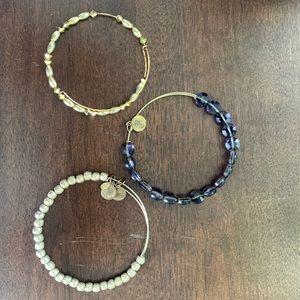 Alex and Ani 3 bracelets sets